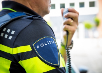 Politie in actie met hoge werkdruk